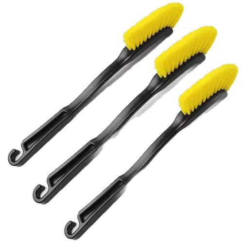Car-specific gap brush wheel hub tire brush car wash brush automotive interior and exterior cleaning brush car dust removal floor brush