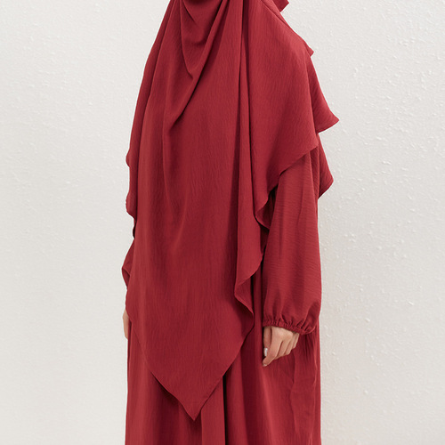 Independence Station Strap Solid Color Headscarf Middle East Arab Dubai Turkish Pullover Shawl