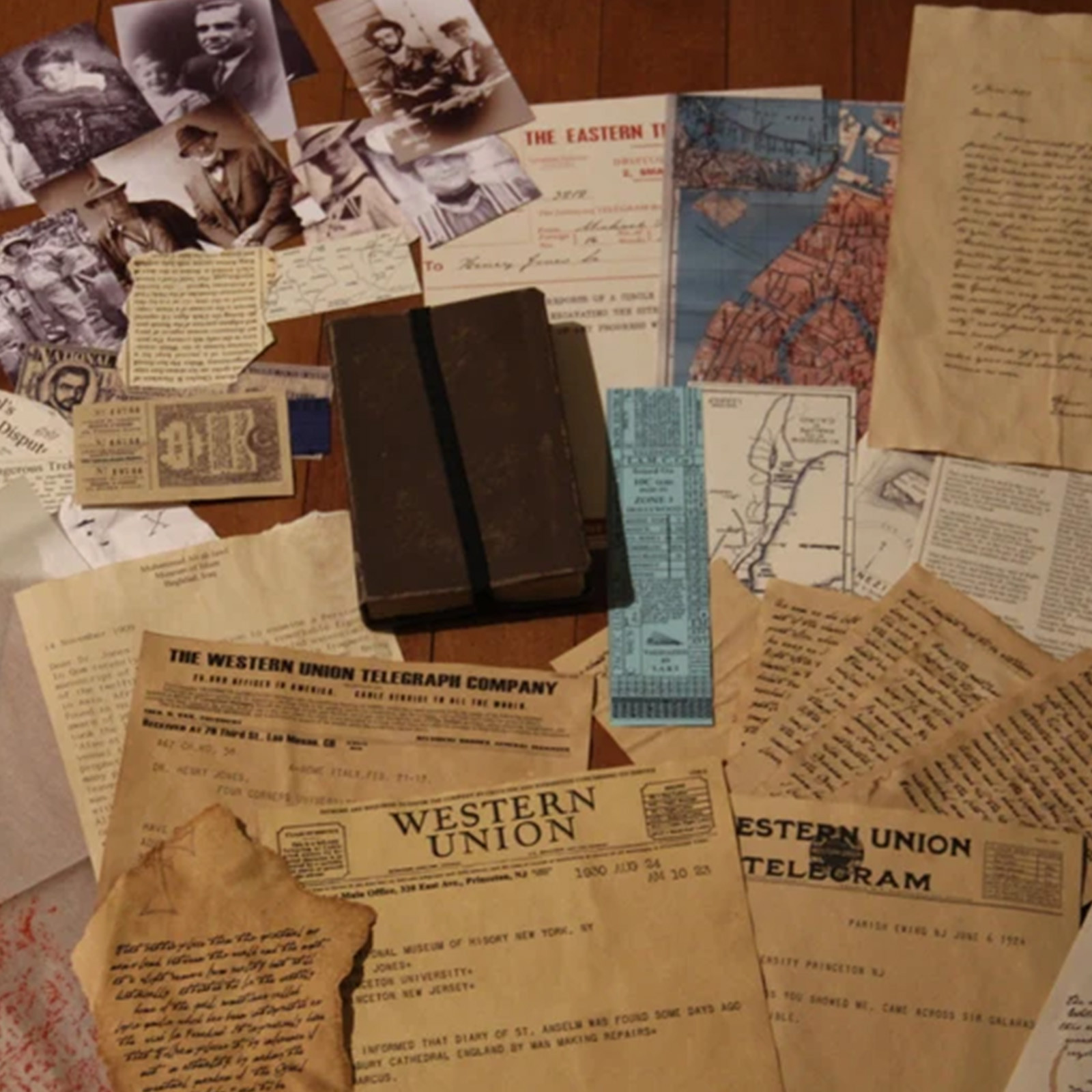 Indiana Jones Grail Diary印第安纳琼斯道具圣杯日记复制品A7