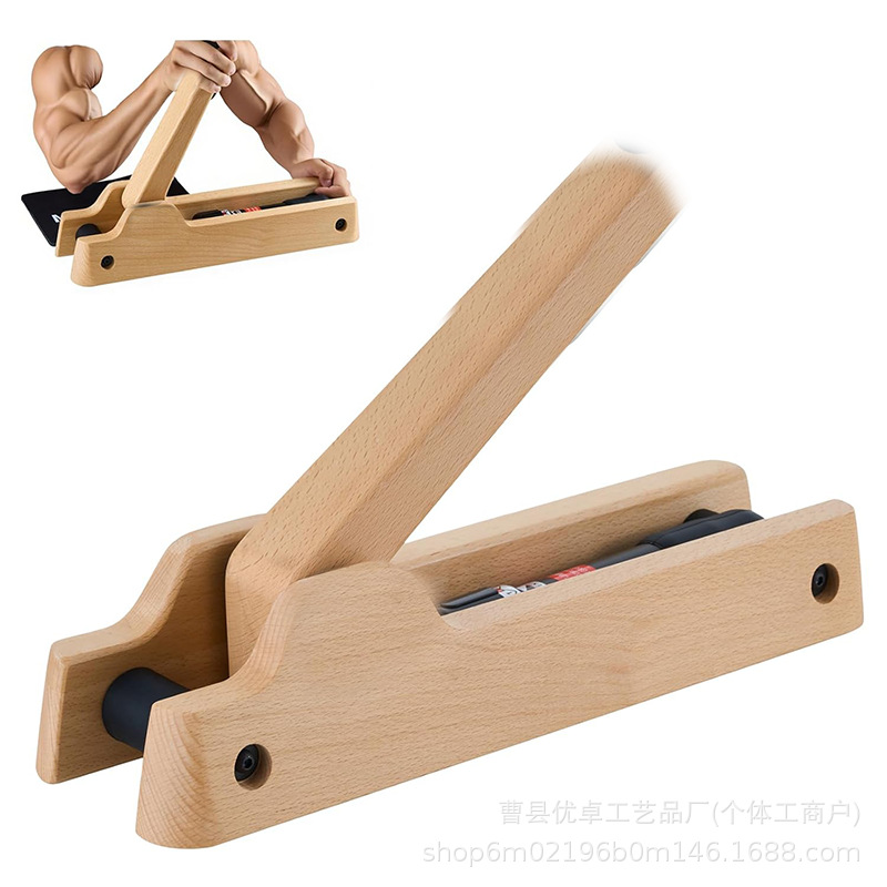 Ready-Made Wooden Arm Wrestling Trainer Resistance Equipment Professional Arm Strength Training Adjustable Arm Training Equipment