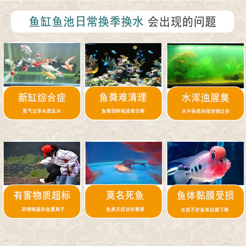 Dolphin fish tank nitrifying bacteria aquarium water purifier water quality stabilizer clarifier fish farming koi fish pond 2.5L