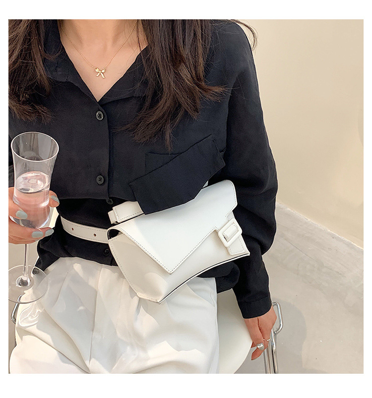 277g Weight Polyester Lining Material Magnetic Buckle Closure Type Women's Pu Leather Solid Color Classic Style Magnetic Buckle Shoulder Bag