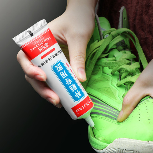 Transparent flexible shoe repair glue, shoe repair glue that doesn't harden or turn white, slow-drying colorless glue wholesale
