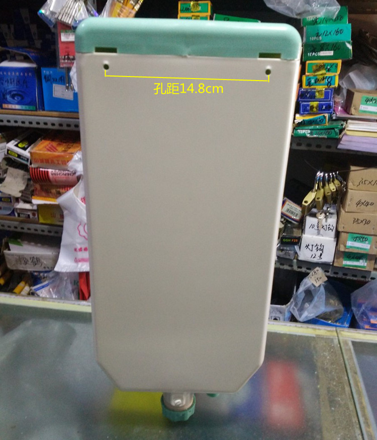 K9HX wholesale traditional high-power push-down type upflush toilet water-saving flush tank, squatting toilet single-push wall-mounted