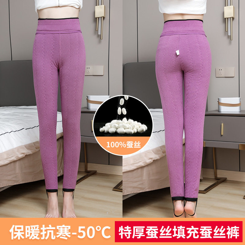 Quần legging nữ lót nhung siêu dày cạp cao giữ ấm mùa đông — Quần lụa siêu dày [100% lụa đầy], Quần lụa nhung cừu dày đặc [100% lụa nhồi], Quần len dày đặc [100% len có đệm thắt lưng và đệm đầu gối], Quần lông lạc đà dày đặc [100% lông Lạc Đà Có đệm thắt lưng và đệm đầu gối]