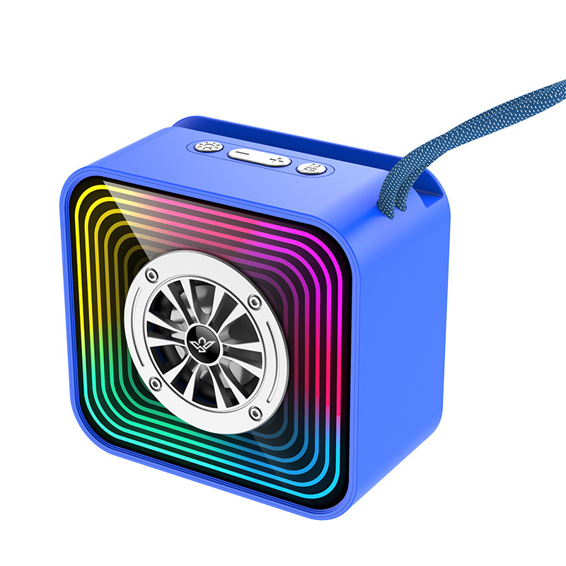 鏡面深淵灯bluetoothスピーカーミニ手提げRGBカラーライト小型家庭用パソコンデスクトッププレゼント小音響|undefined