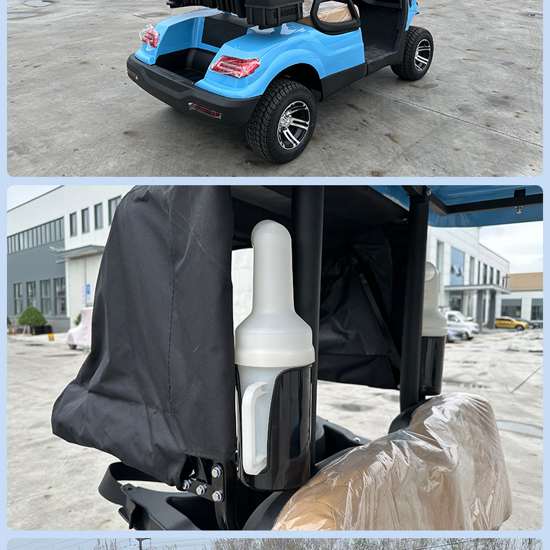 Electric Sightseeing Vehicles for Tourist Attractions, Real Estate Viewing Vehicles, Property Patrol Shuttles, Foreign Trade Cross-Border Golf Carts