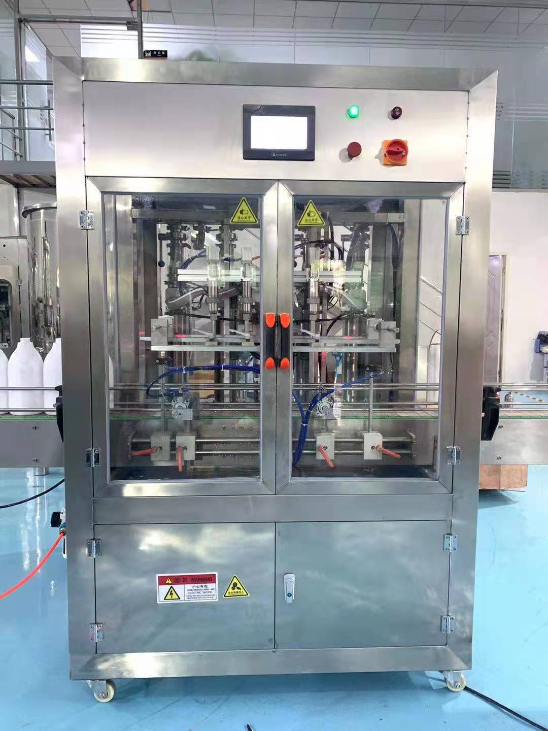 供应全自动饮料灌装机自动精度准灌装机全自动洗衣液沐浴露灌装机