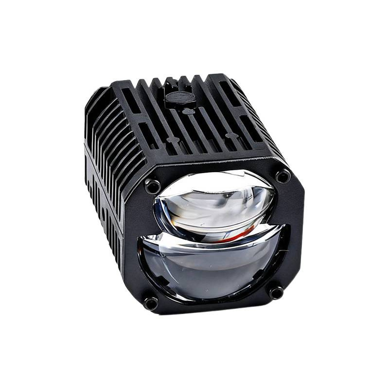 Modelo general de lente superbrillante faro láser super condensador de emisión de largo alcance luz intensa luz tangente faro exterior modificado y instalado