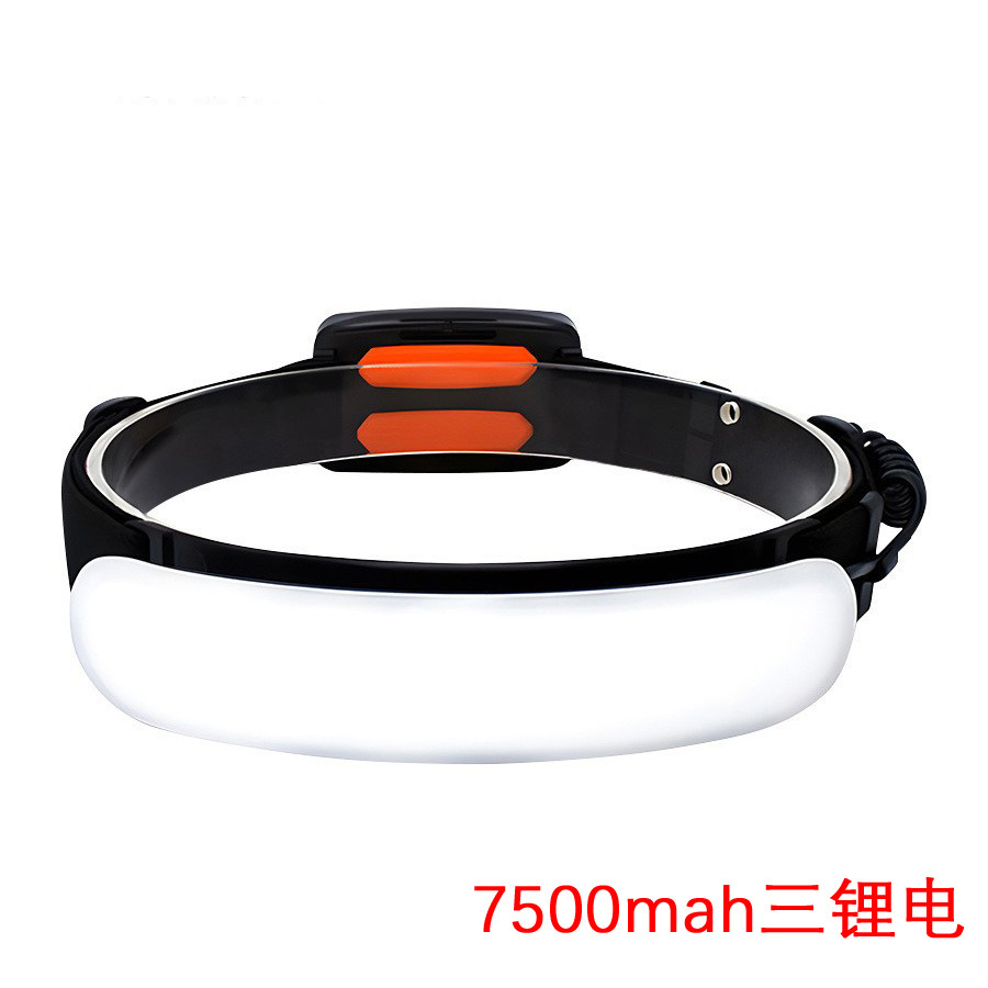 Linterna frontal LED transfronteriza, luz difusa, luz potente, luz recargable para casco de seguridad, trabajo de mantenimiento en obras de construcción, iluminación suplementaria para exteriores.
