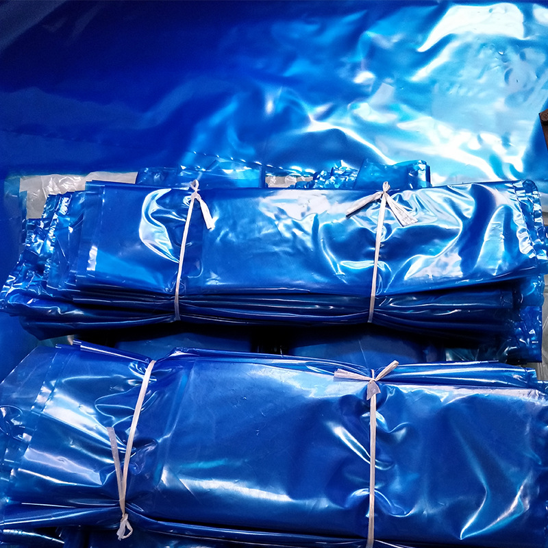 Bolsa cuadrada plana de alta presión Bolsa de plástico transparente Bolsa de almacenamiento a prueba de humedad a prueba de polvo Bolsa cuadrada de encogimiento de piso de madera