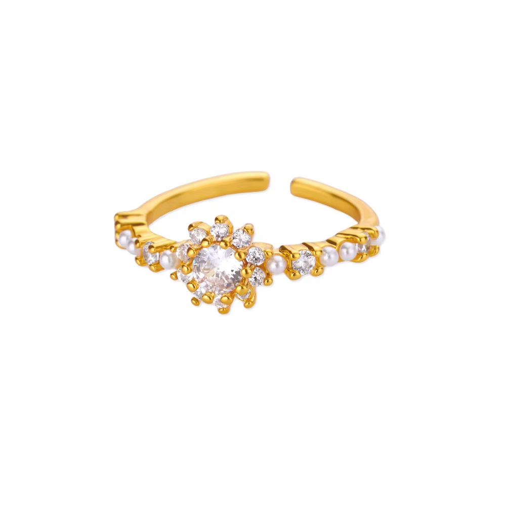 8g Weight 0.03µm-0.05µm Gold Plating Thickness PVD Coated Gold Plating Process 18K Real Gold Plated Plating Material Acrylic Pearl, Zircon Inlay Material Open Rings Classification 1 Piece Quantity Daily Occasion 304 Stainless Steel Material Geometric, Flower, Bow Knot Pattern All Seasons Season Women's Gender INS Style, Sweet Style Waterproof Non Tarnish, Inlay Craft PVD Coated Real Gold Plated Geometric Flower Bow Knot 304 Stainless Steel INS Style Sweet Waterproof Non Tarnish Open Rings 19