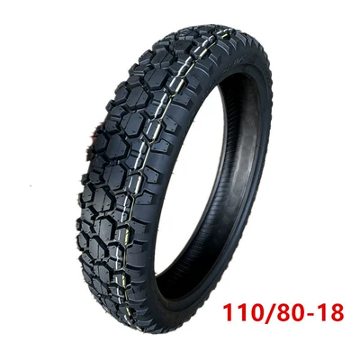 110/80-18 Motorcycle Vacuum Tire Electric Motorcycle Tire Off-Road Climbing