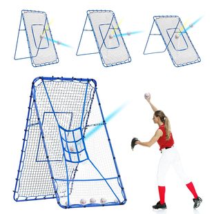 Volleyball Baseball Softball Rugby Rebound Net Return Net Baseball Training Net Adjustable Portable Outdoor Practice
