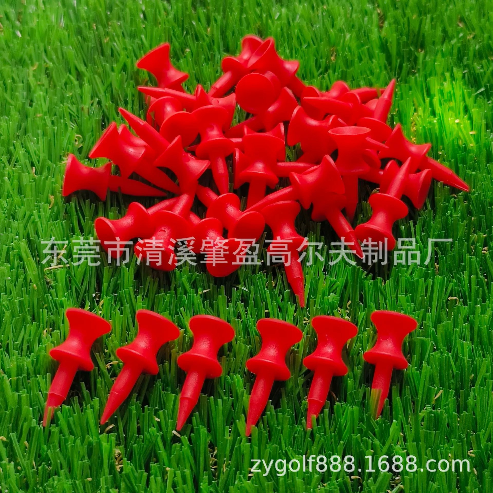 Тей для гольфа (колпачок для мяча) на колесике, 31 мм, пластиковый, в наличии на складе