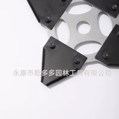 Serrated Grass Cutting Blade, Double-Sided: Otbiçən başlıqları
