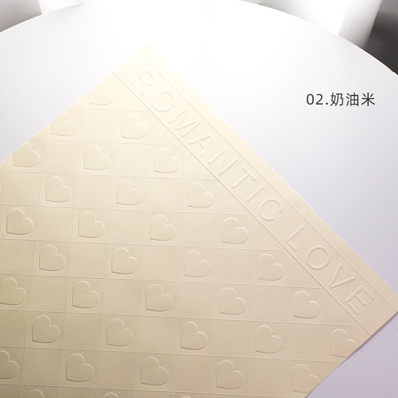 Papel de regalo para flores famoso en Internet, papel artístico con relieve tridimensional, papel de kapok impermeable, materiales de embalaje para arte floral.