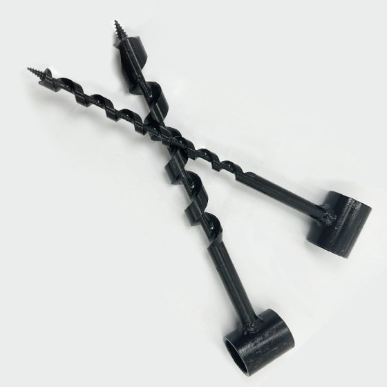 Hand twist drill woodworking manual twist drill 25mm outdoor lengthened drill