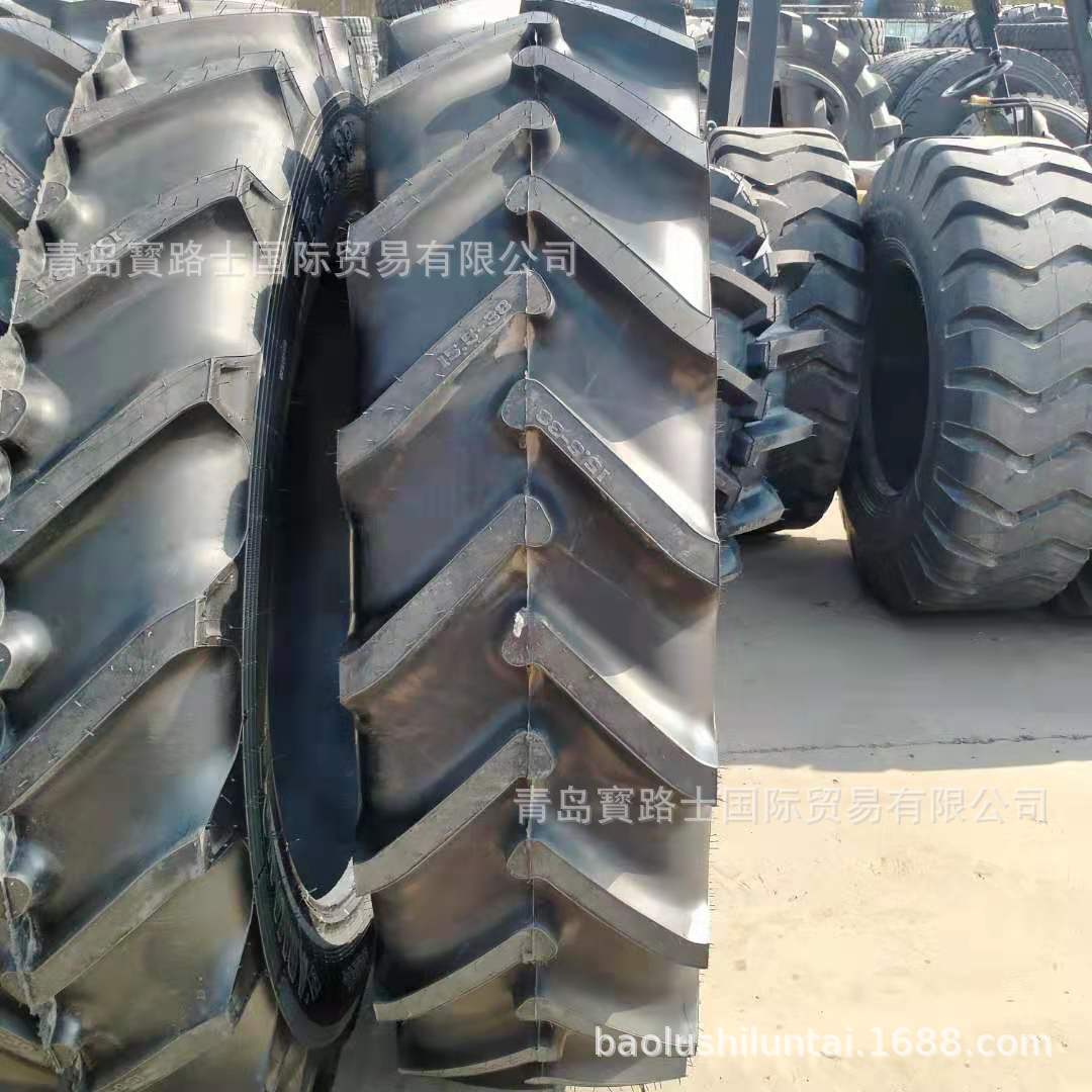 采棉机轮胎 15.5-38 农用拖拉机轮胎  人字花纹
