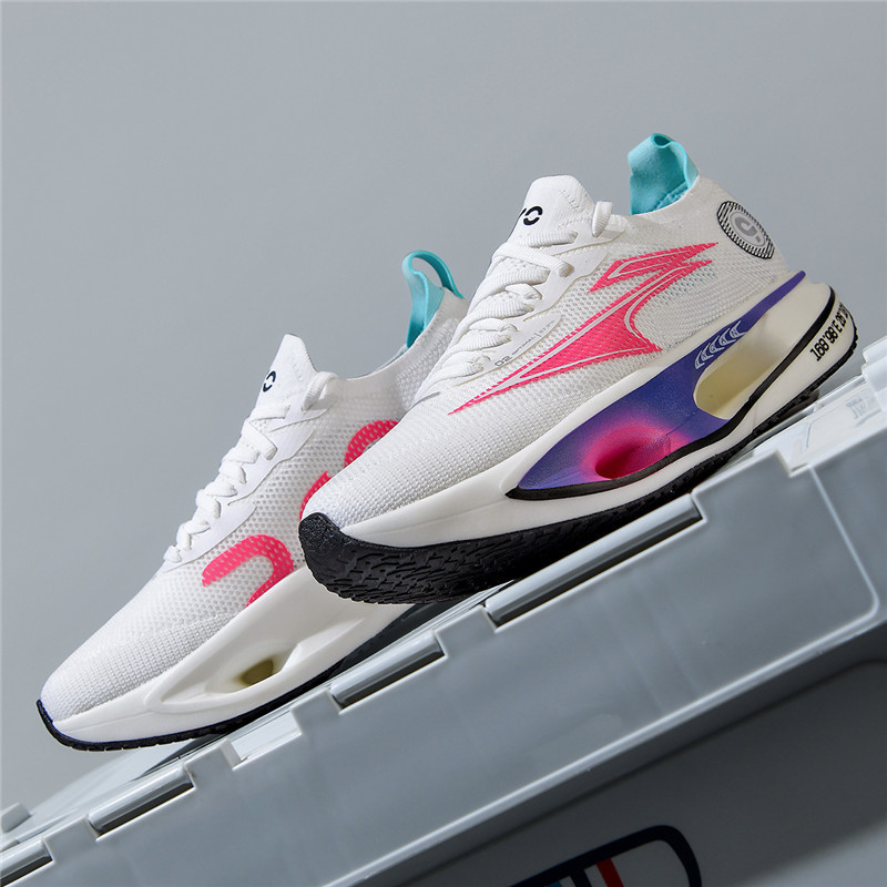 Red Rabbit 9pro zapatos de carrera hombres y mujeres maratón de carreras juveniles estudiantes una sola red de carreras de carbono zapatos deportivos de moda