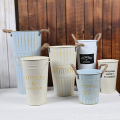 Manufacturer wholesale flower buckets, flower buckets, dried flower buckets, flower pots, flower ware, flower shop, flower tin buckets, wake-up flower buckets