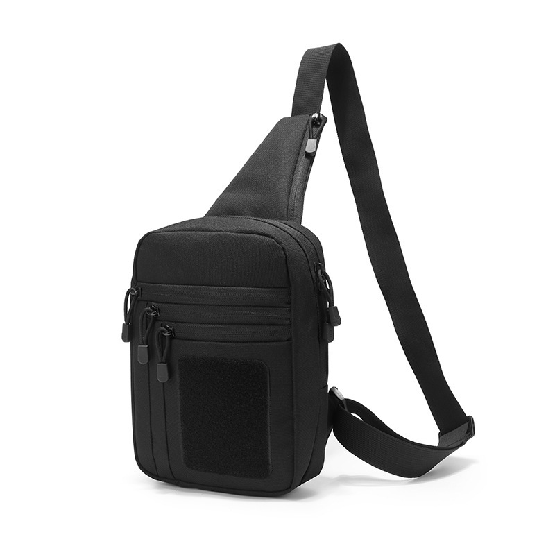 Bolso táctico para exteriores, bolso multifuncional para el pecho, bolso de hombro cruzado impermeable para exteriores para hombre, bolso para armas, ligero