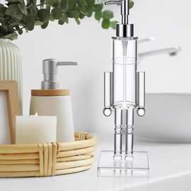 跨境创新个性爆款Nutcracker  Soap Dispenser胡桃夹子皂液器水泵