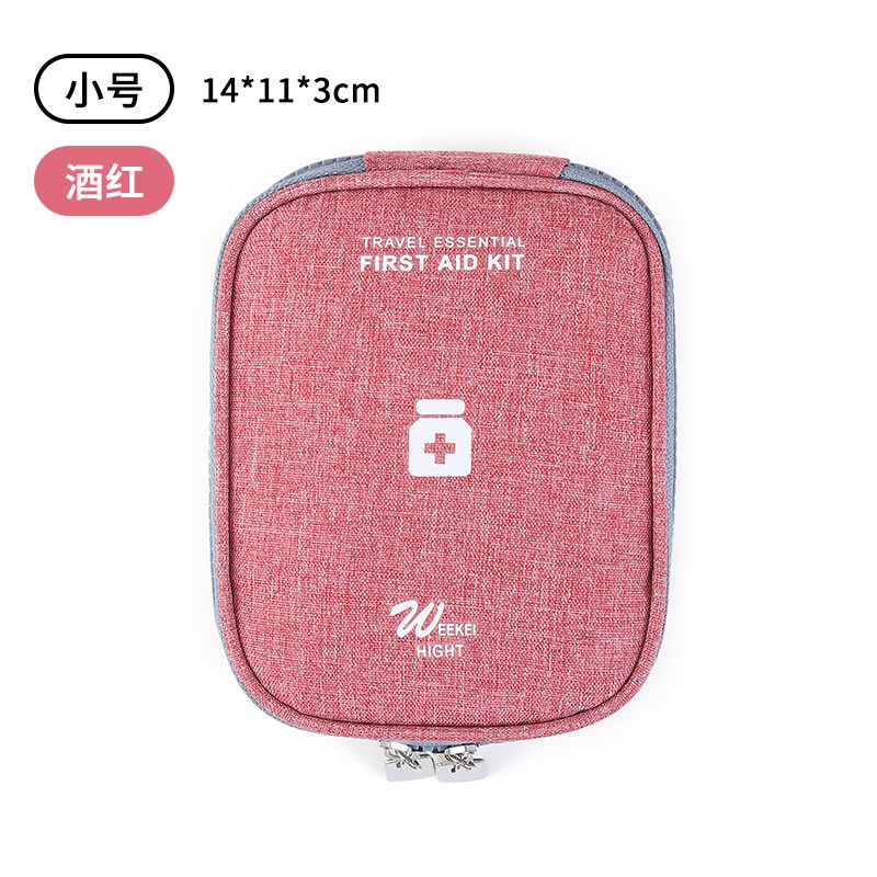 Bolsa médica transfronteriza bolsa de almacenamiento de medicamentos bolsa médica portátil bolsa de viaje Almacenamiento de primeros auxilios caja de Medicina de prevención de epidemias familiares