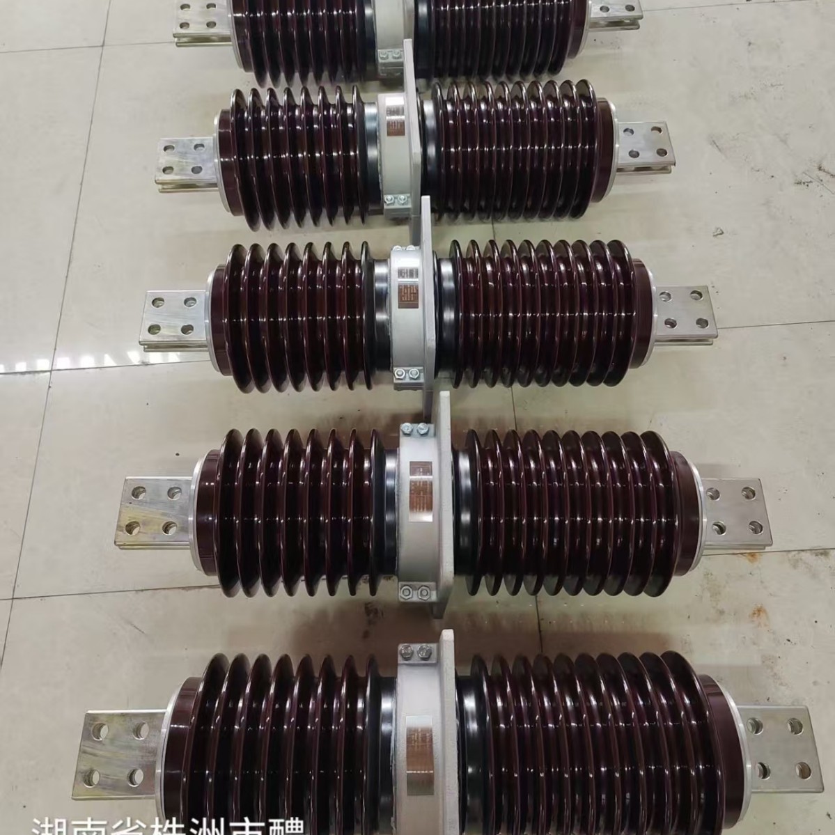 高压电力防火墙陶瓷穿墙套管 CWW -40.5/630-4大爬距镀锌镀锡铜牌