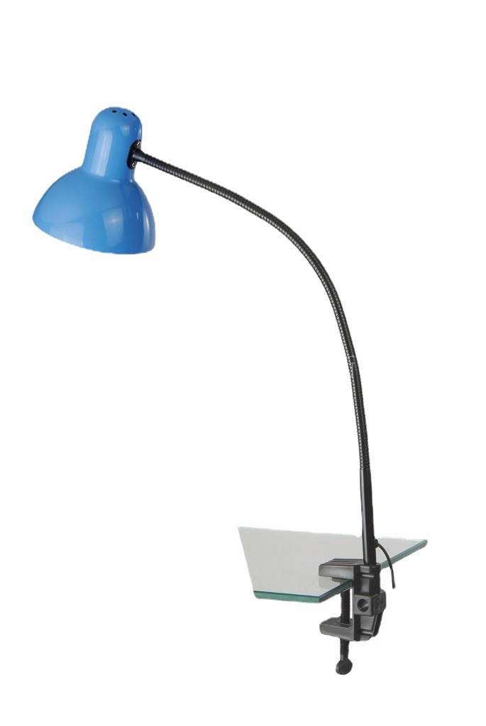厂家直供宿舍办公工作学习台夹灯 可弯曲软管长臂高亮护眼夹灯