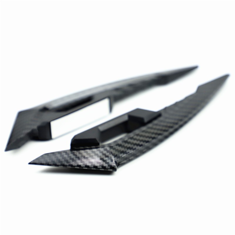 motocicleta ternero coche eléctrico decoración cuchillo de aire horizonte cuerpo lateral fija paleta de ventilador tipo de garra pegatina anti-corrosión pegatina