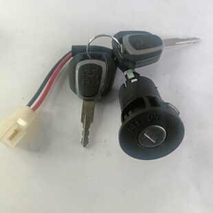 Universal Zongshen Electric Tricycle Large Two-Wire Power Lock Ignition Switch Canopy Key Lock Aima Yadi