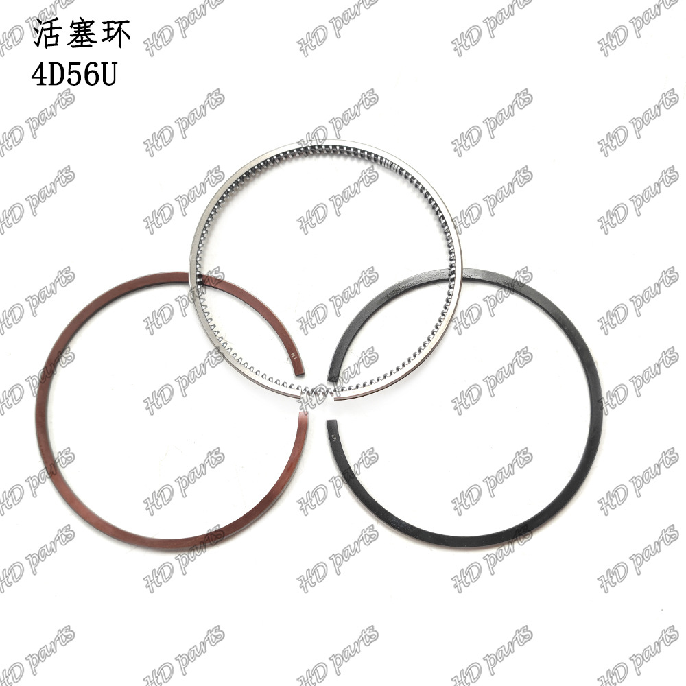 挖掘机 发动机配件 三菱适用 活塞环 4D56U