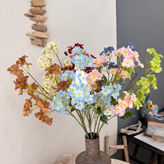 仿真花多莉油桐花小碎花家居假花束婚慶婚禮路引插花擺件民宿軟裝