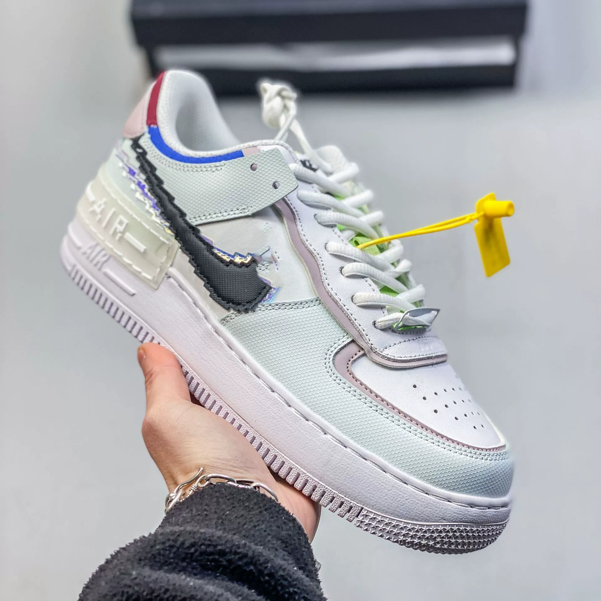 Nike Air Force 1 Shadow, универсальные кроссовки для мужчин и женщин платформа