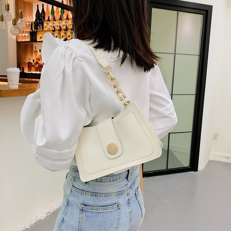 Bolso de mujer de verano 2024 moda nueva moda bolso de hombro de brazo casual versátil bolso de mochila