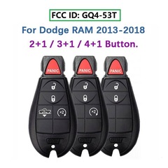 適用OE 道奇/RAM 3鍵智能卡2013-2016年 PCF7961A GQ4-53T 433MHZ