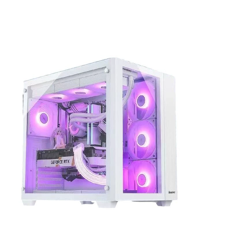 Корпус Hangjia S980/S960/S920/S900 панорамный без колонн для номера с видом на море, корпус для компьютера, игровой компьютерный корпус для киберспорта