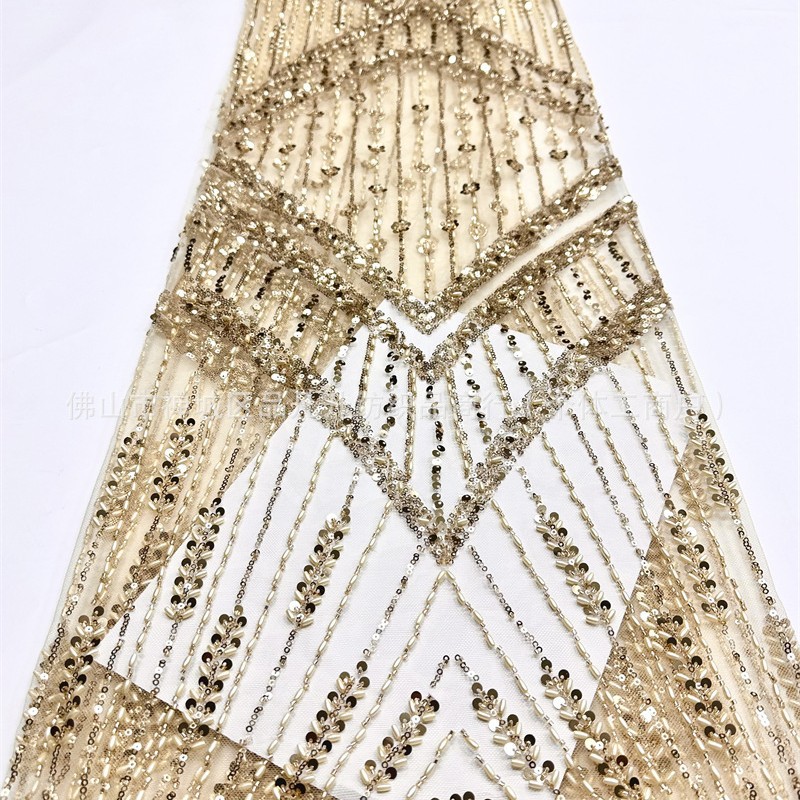Vestido de boda francés Gaoding vestido de cena tela de ropa de mujer comercio exterior transfronterizo amazónico tela de ropa