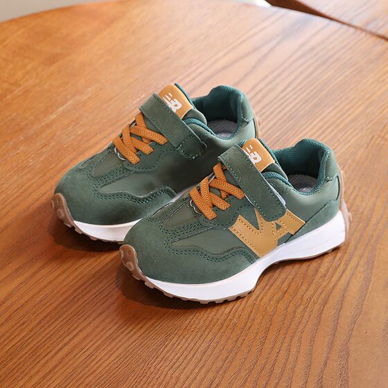 Children's Shoes New Forrest Gump Shoes Children's Waffles Girls' Shoes Spring and Autumn Boys' sneaker Casual Waist