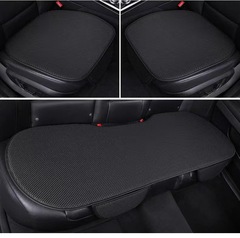 工場代発夏の自動車座布団氷糸三点セットの通気性背もたれのない涼しい座布団自動車用品卸売り