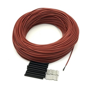 12K Carbon Fiber Heating Wire Heating Wire High Temperature Resistant Far Infrared Silicone Heating Cable Low-Cost Carbon Warmth