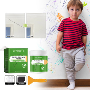 Jaysuing Wall Repair Paste Household Indoor Wall Waterproof and Mildew-Proof Graffiti Cracking Gap Repair Paste