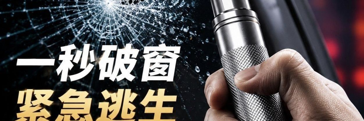 Multifunctional 3-in-1 Car Safety Hammer for Window Glass, Car-mounted Hammer for Breaking Windows and Escape, Other Tungsten Steel