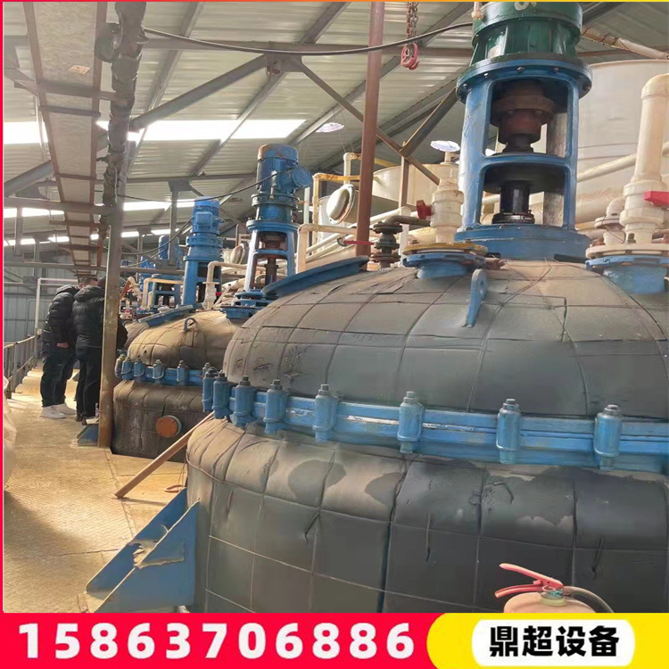 化工搪瓷反应罐 8-9成新搪瓷反应釜 5000升5立方5吨搪瓷反应釜