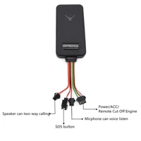 Глобальная версия GPSTRACKER Ускорение Предупреждение SOS за помощь ACC Обнаружение APP удаленного масла против кражи CY21B
