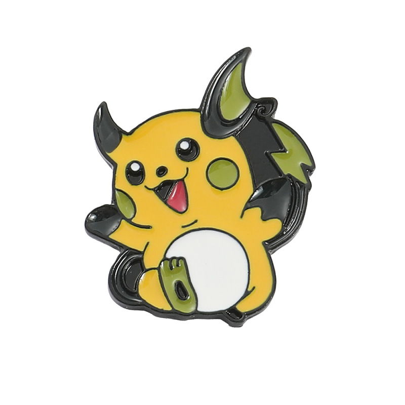 ポケモンのアニメ漫画の周辺のペットの妖精のピンの宝は夢の雷の丘のかわいいバッジのブローチの卸売りをすることができます。|undefined