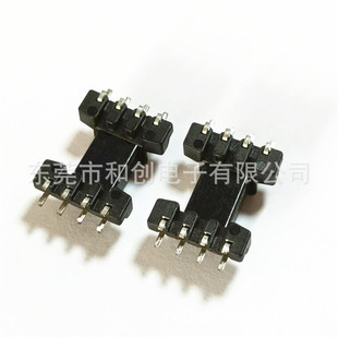 EFD12 high frequency transformer skeleton EFD12 skeleton horizontal 4+4 double row patch pin