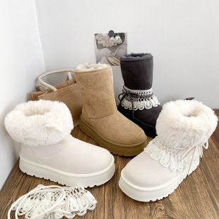 A6099 �M���u�L�ɴ����ѩ��ѥŮЬ2025�¿����ůС��Ь����Ь