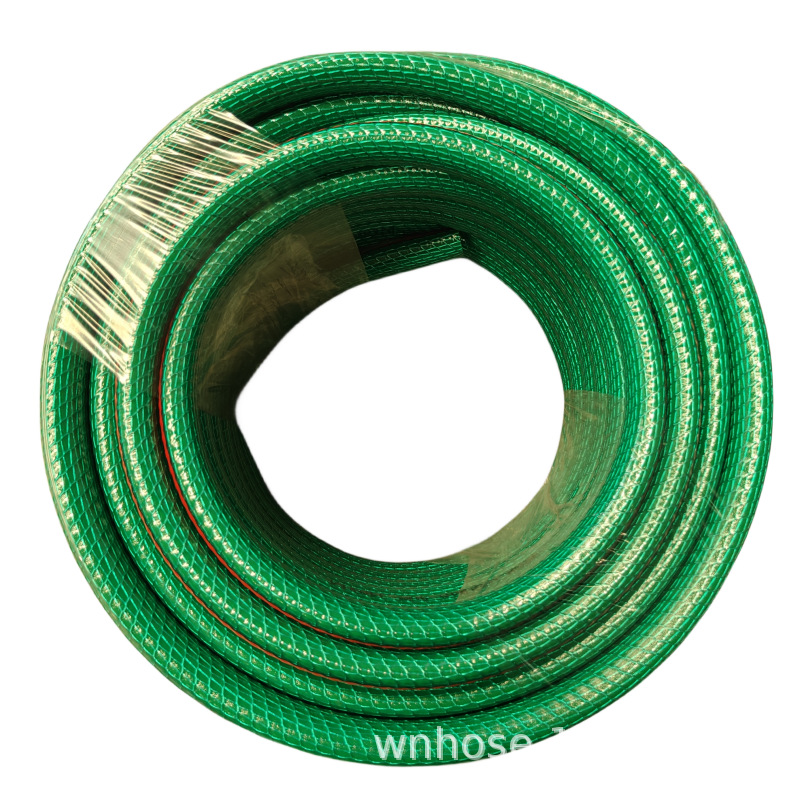 厂家PVC花园增强软管 家用蛇皮水管 4分6分浇花网纹管防紫外线